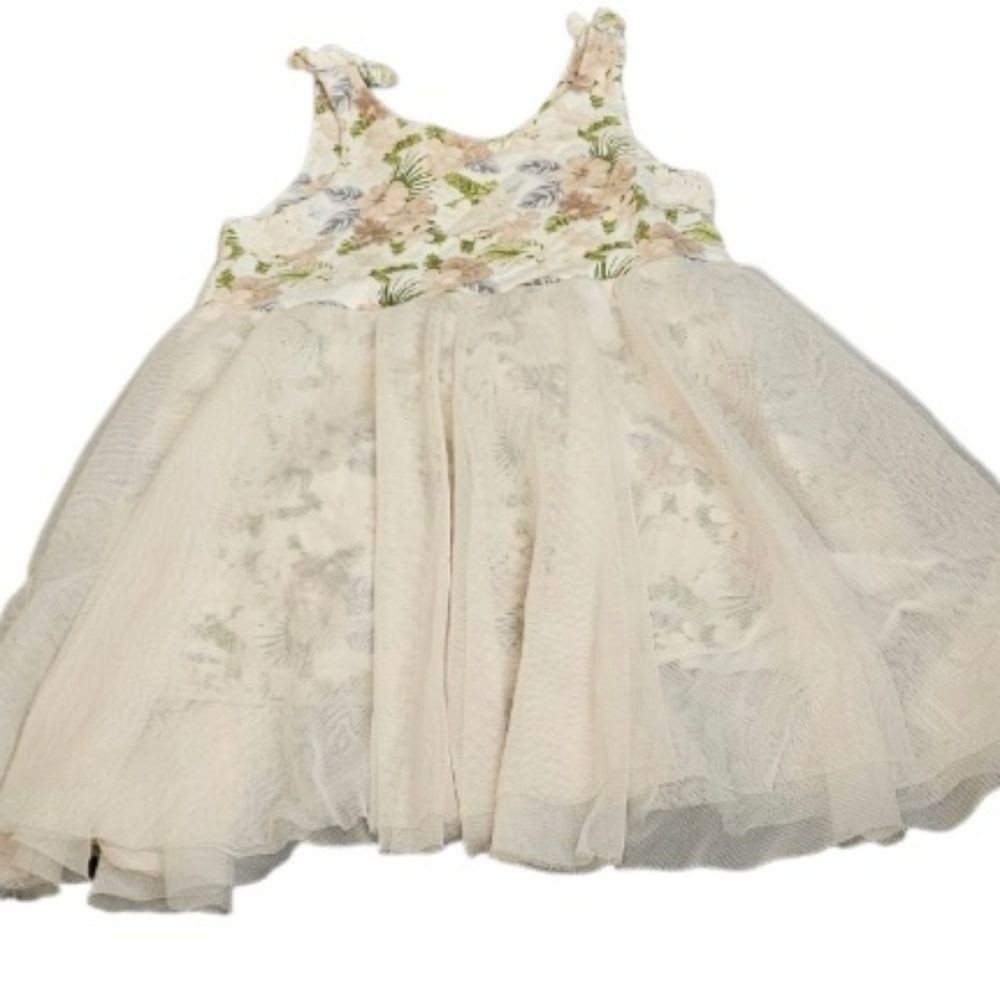 RENE Rofe Floral Tulle Dress 18m